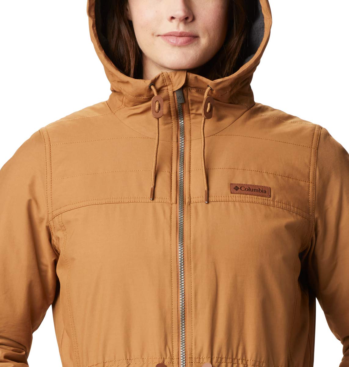 Columbia Women's Chatfield Hill Jacket - Waterproof Windbreaker with Omni-Tech - Lightweight Hiking & Outdoor Jacket for Women - Perfect for Camping, Travel & Everyday Wear