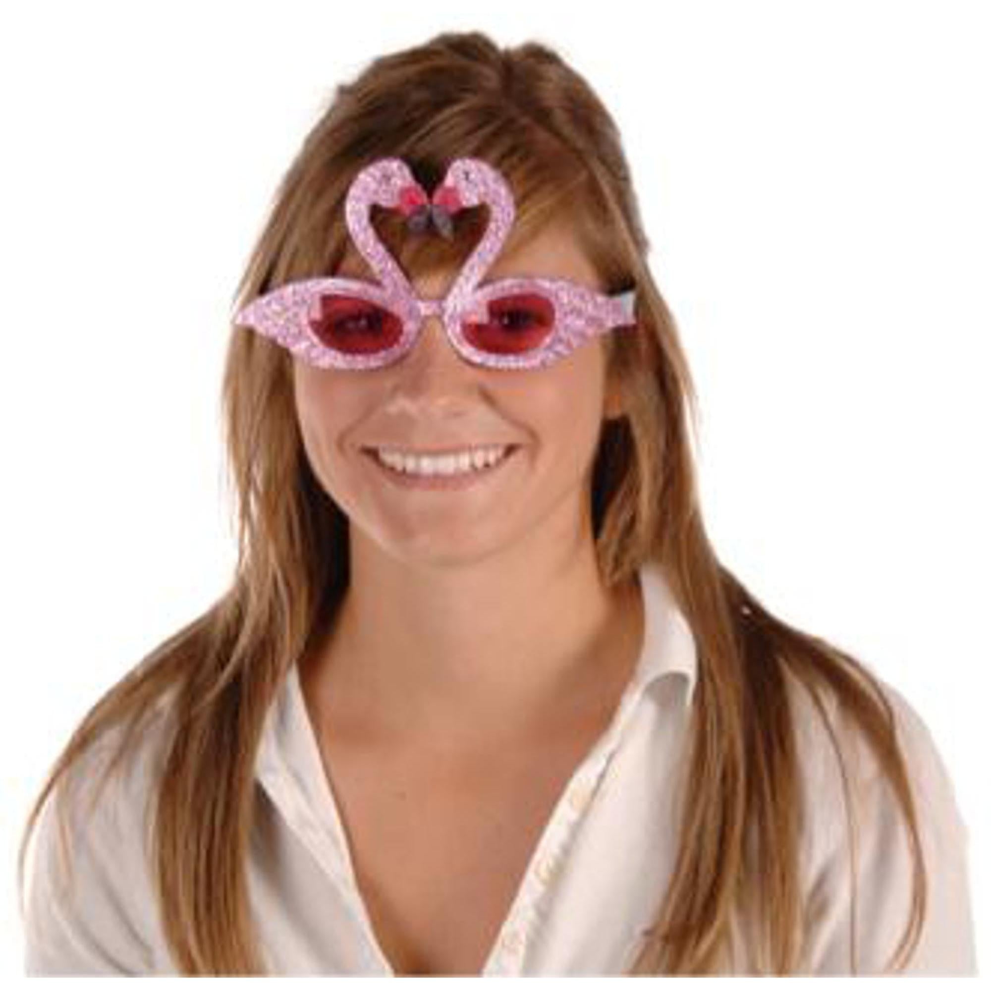 Sparkling Flamingo Picture Frames - Elegant Glitter Photo Frames for Wall Decor, Bedroom, Living Room & Party Decorations