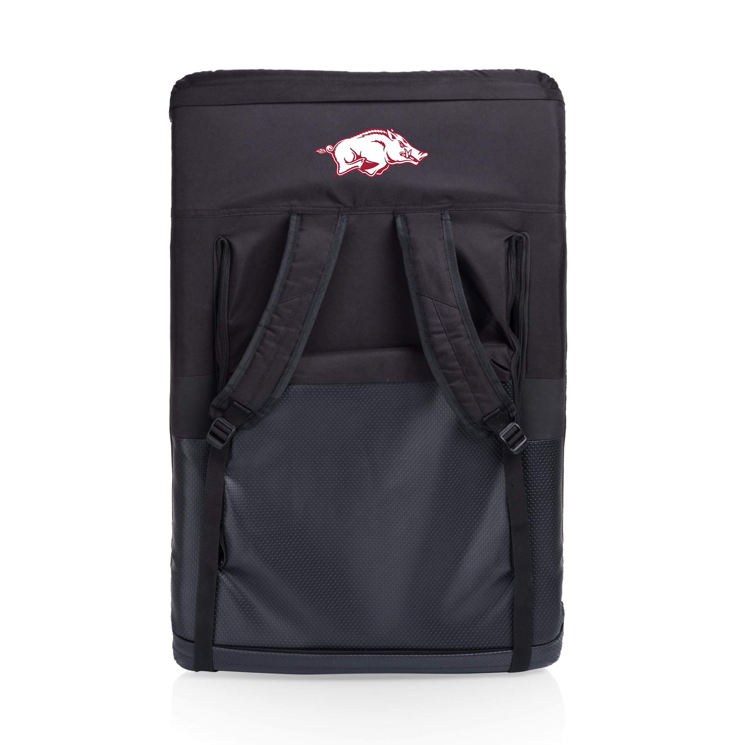 PICNIC TIME NCAA Ventura Reclining Stadium Chair - Portable Back Support Bleacher Seat for Football Games, Beach, Camping & Outdoor Events - Comfortable Floor Chair with Adjustable Recline