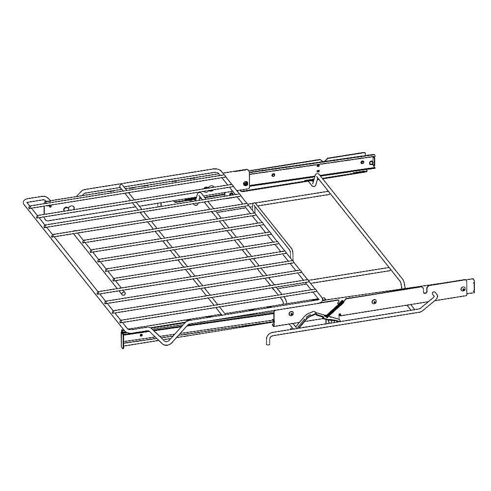 Genuine OEM 5304518865 Wall Oven Slide Rack Replacement Part - Perfect for Kitchen Appliance Repair & Easy Baking Access
