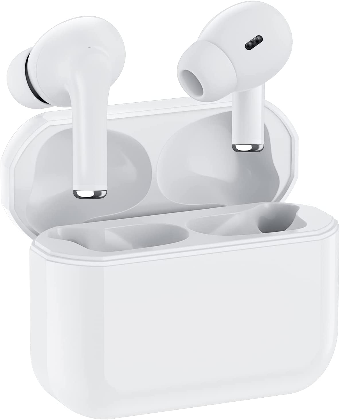 Wireless Bluetooth Earbuds with Active Noise Cancellation, 70H Playtime, Clear Calls, Bluetooth 5.3, Comfortable In-Ear Headphones for Workout, Travel & Commuting