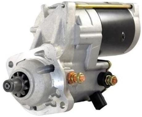 12V 3.0KW DSA Starter Motor - 10 Teeth Replacement for Cummins ISB QSB 4B 6B Engines (Fits 3971603, 3971611, 428000-2860) - Heavy Duty Truck & Diesel Engine Starter for Reliable Cold Weather Performance