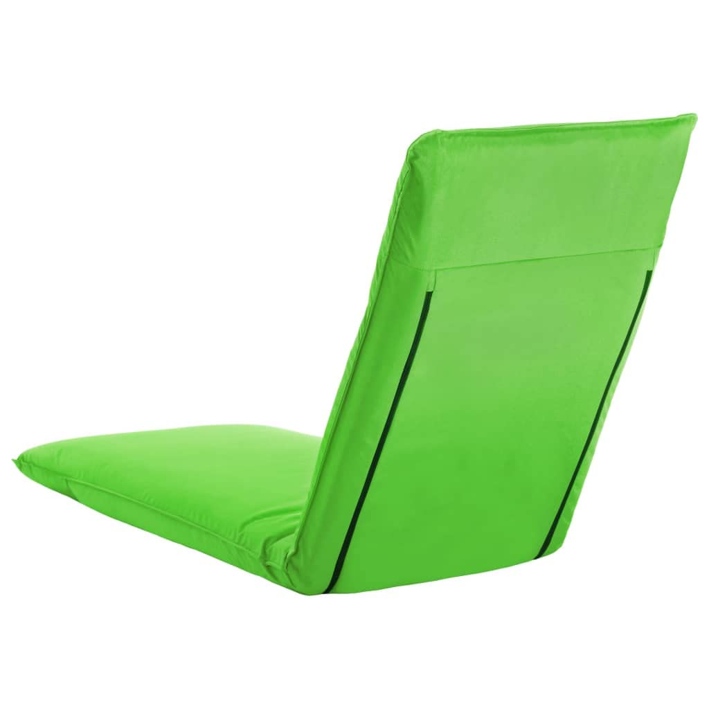 CHARMMA Foldable Sun Lounger - Durable Oxford Fabric, Green - Perfect for Beach, Poolside, and Outdoor Relaxation