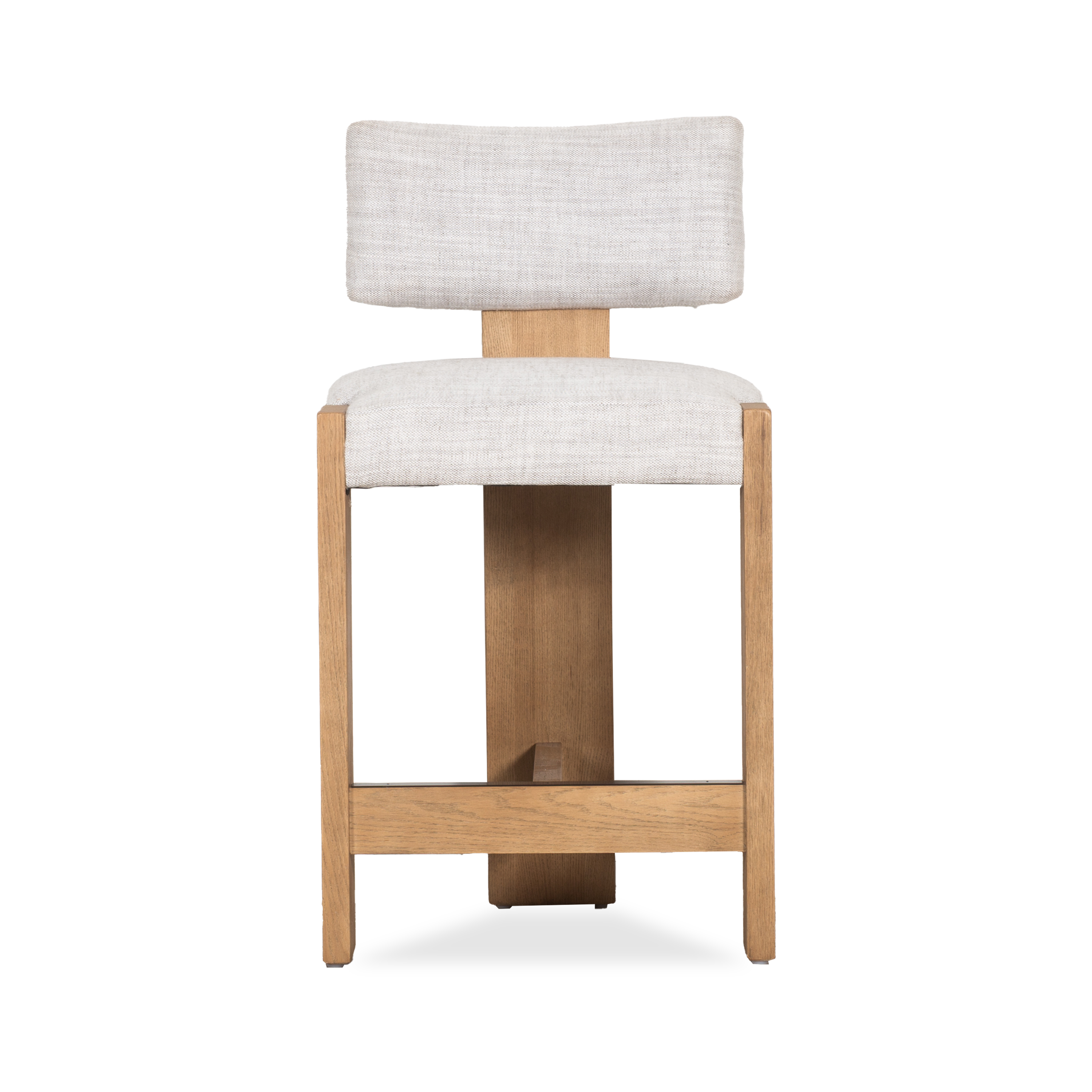 Atrio Counter Stool - Modern Bar Stools for Kitchen Island, Breakfast Nook & Home Bar - Adjustable Height Swivel Stool with Padded Seat - Perfect for Dining, Entertaining & Small Spaces