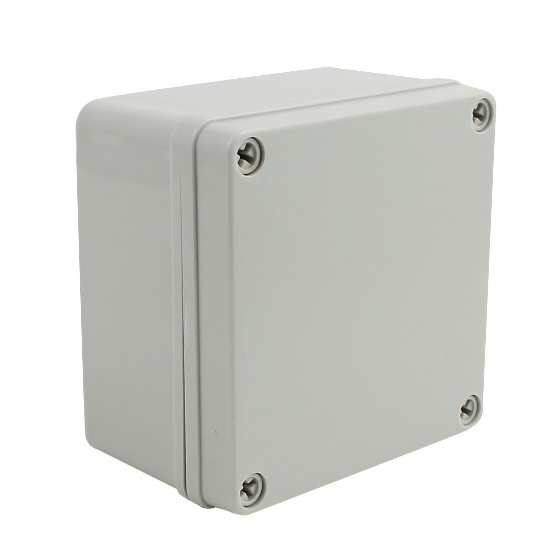 125mm x 125mm x 75mm Waterproof Electrical Junction Box - Gray PVC Enclosure for Conduit & Wiring Fittings | Outdoor DIY Electrical Projects, Garden Lighting & Home Wiring Protection