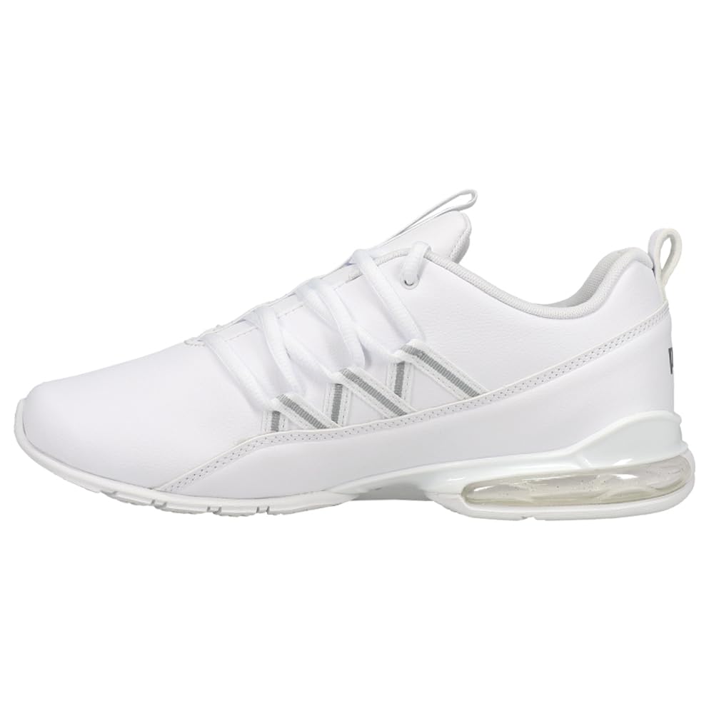 Puma Riaze Prowl Metal Women's Running Shoes - Silver White II - Size 10M US | Lightweight Athletic Shoes for Jogging, Gym Workouts & Daily Wear
