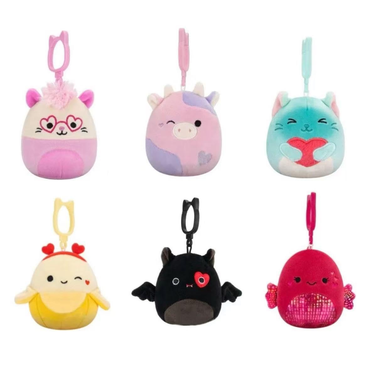 Squishmallows 2025 Valentine's Day Mini Plush Dolls - 3.5