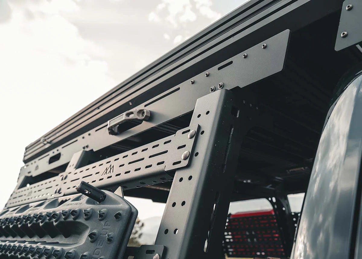 2022+ Toyota Tundra Full Height Bed Rack | Heavy Duty Aluminum Truck Rack for Overlanding & Off-Road Adventures | Perfect for Camping Gear, Roof Tents & Outdoor Equipment Storage