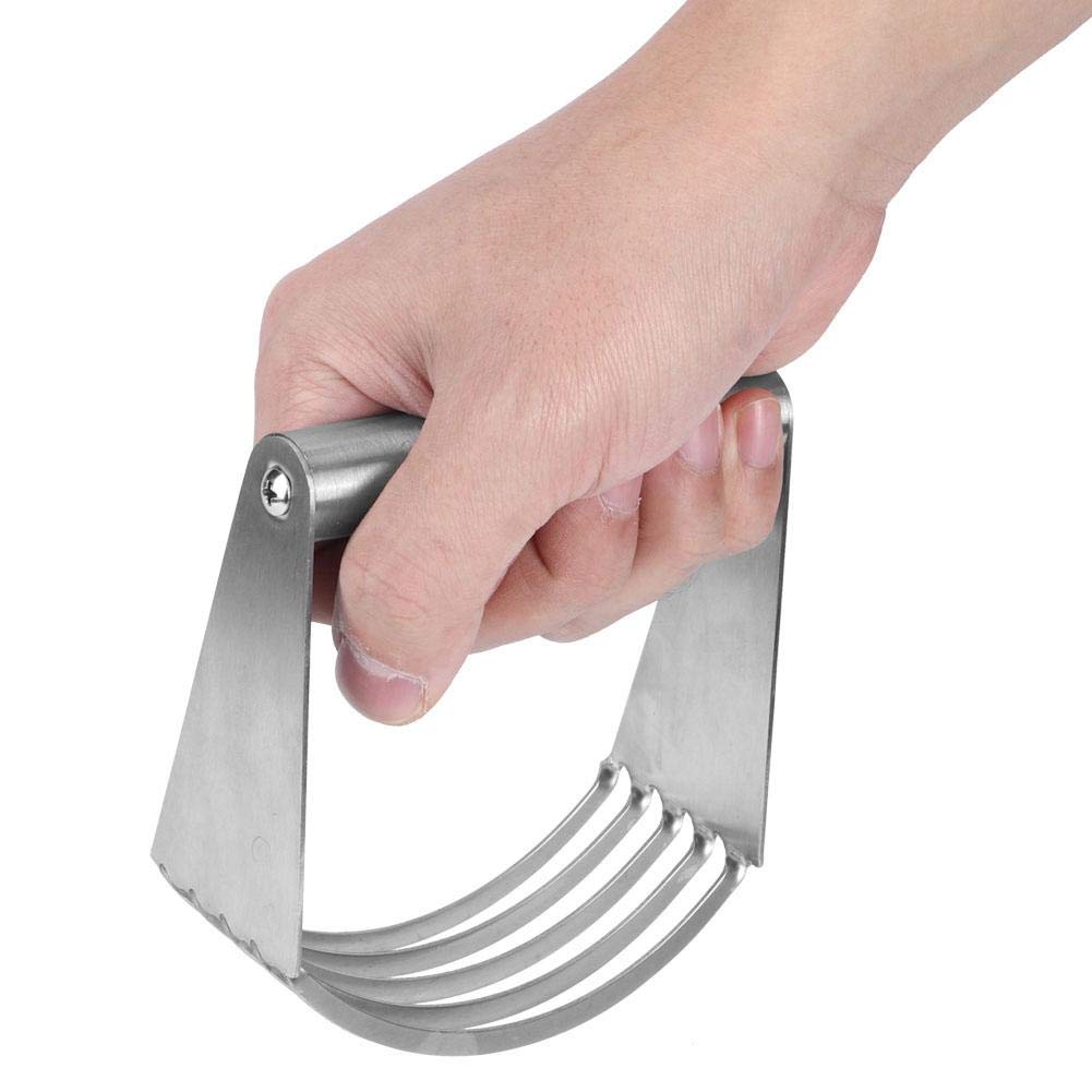 Stainless Steel Dough Blender & Pastry Cutter - Professional Baking Tool for Pie Crust, Cookies & Pastry Dough - Perfect for Home Kitchen & Bakery Use