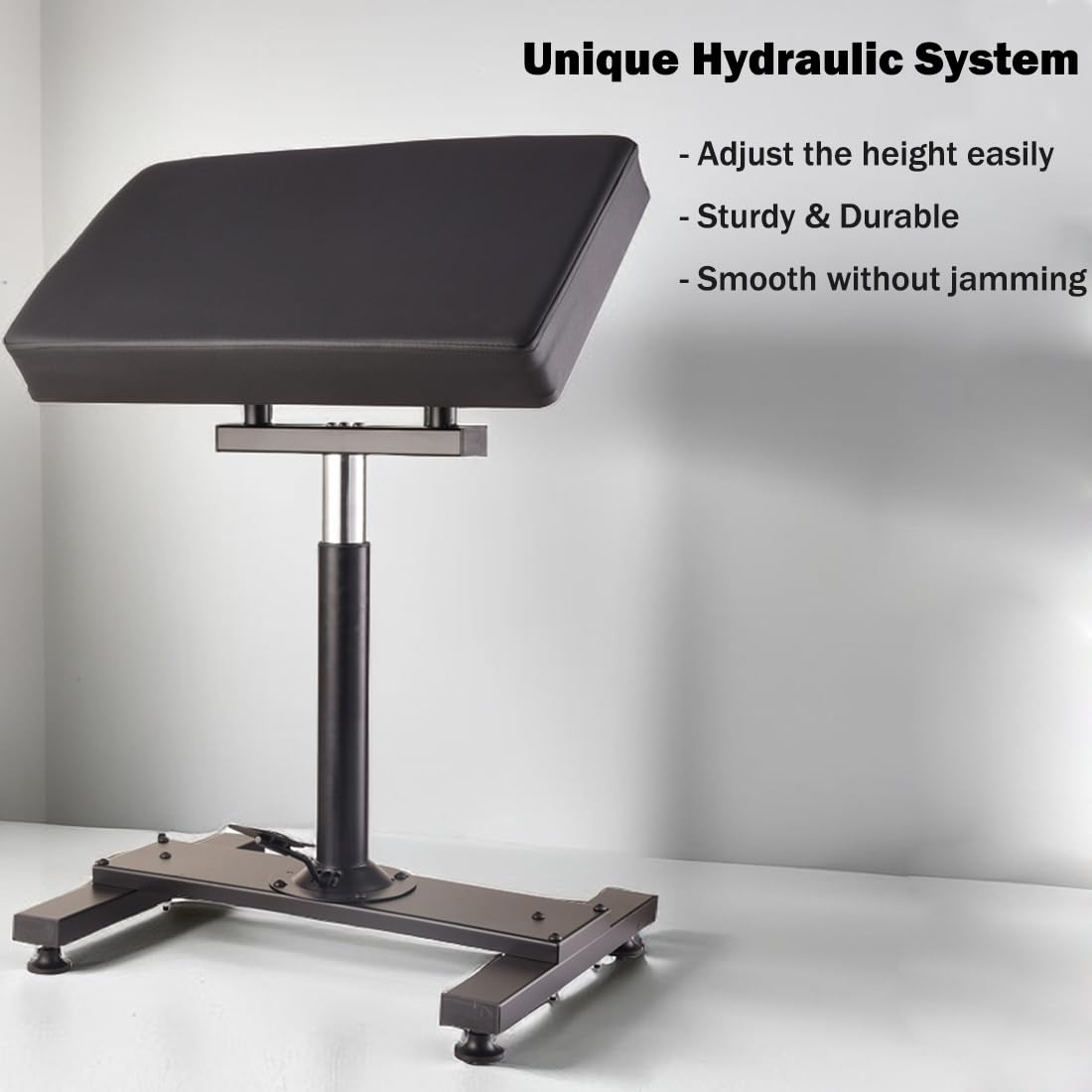 Adjustable Hydraulic Tattoo Armrest Stand with Legrest - Professional Oversized Tattoo Equipment for Artists | Perfect for Tattoo Studios and Home Use