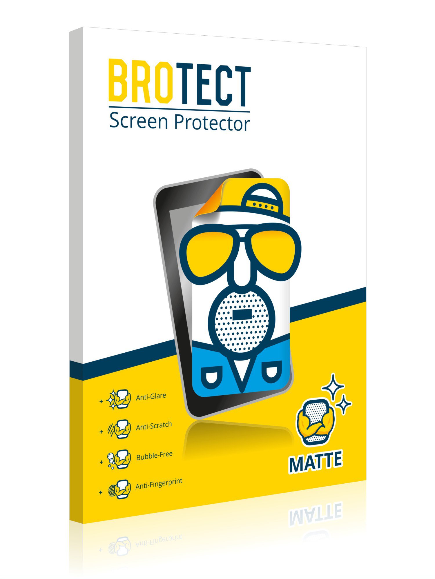 BROTECT Anti-Glare Screen Protector for Nintendo Gameboy Advance GBA SP (2 Pack) Matte Display Protection Film, Anti-Reflective, Anti-Fingerprint - Perfect for Gaming in Bright Light & Reducing Eye Strain