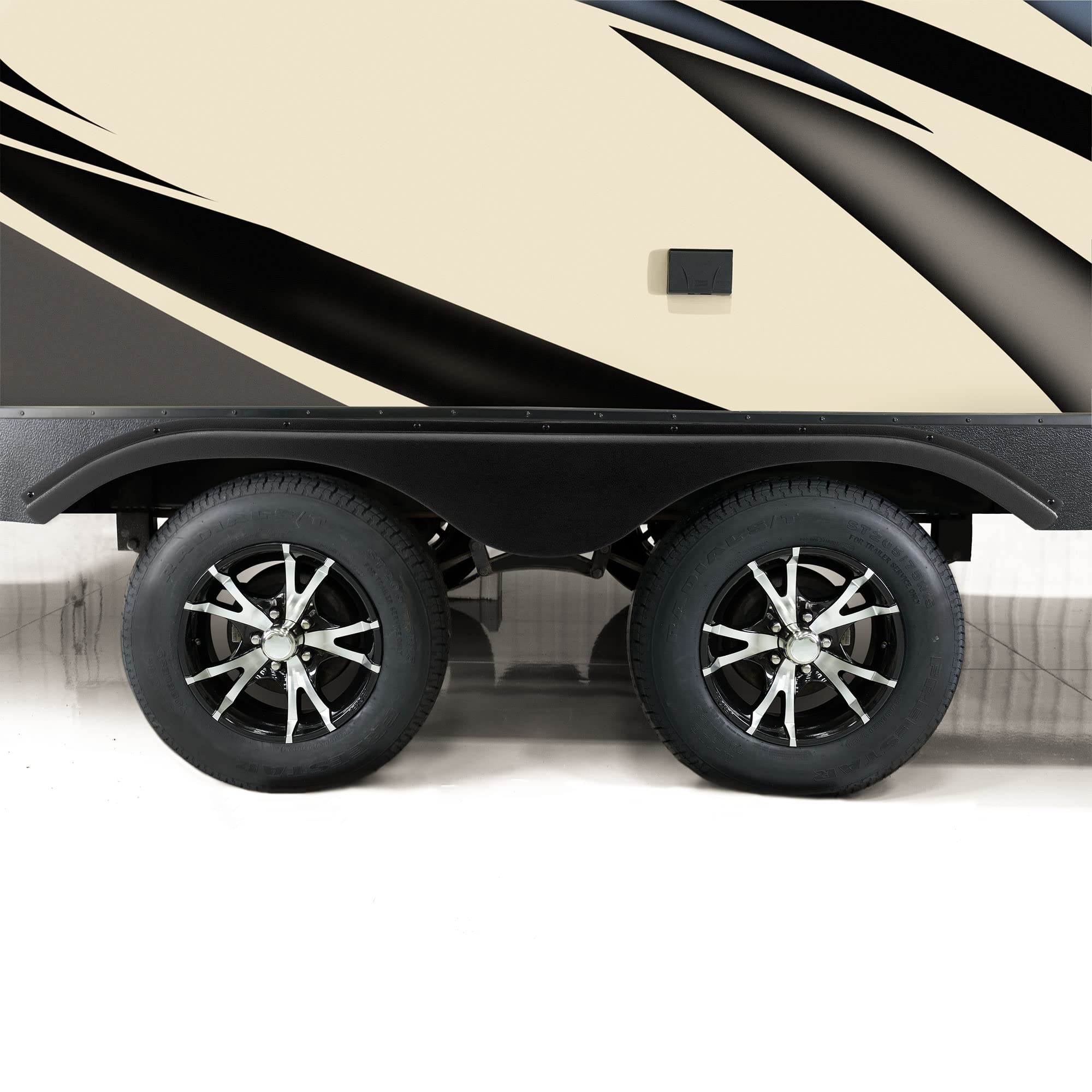 RecPro RV Tandem Fender Skirt - 65.5