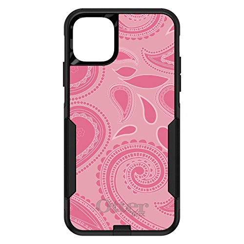 Big Pink Paisley On Black Case