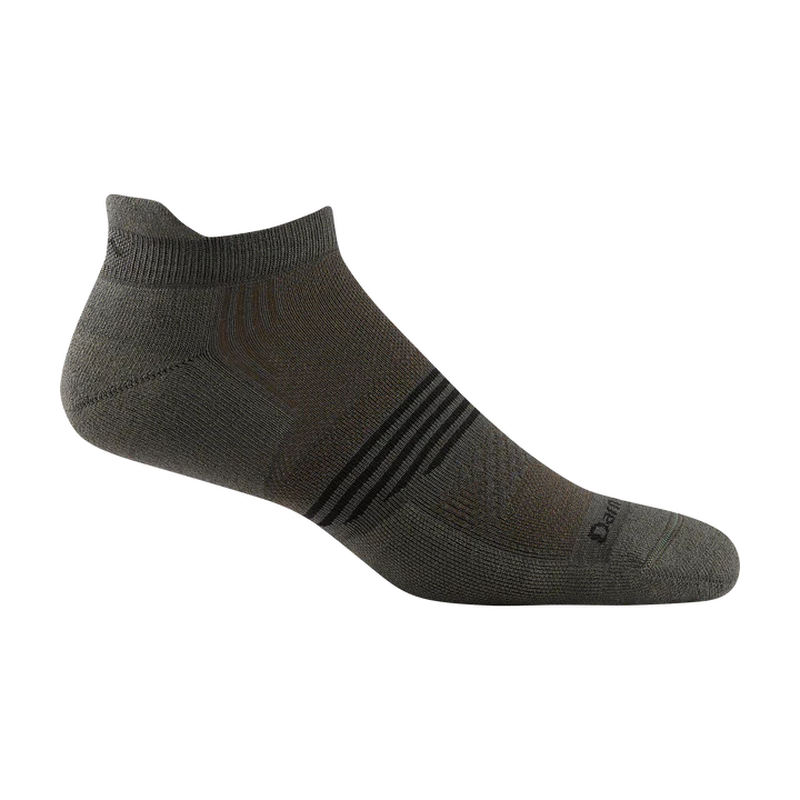 Darn Tough Men's Run Element Lightweight No Show Tab Socks - Moisture Wicking, Cushioned for Running & Hiking - Perfect for Active Lifestyles & Outdoor Adventures