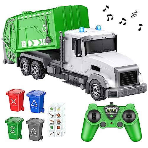 Long Garbage Truck