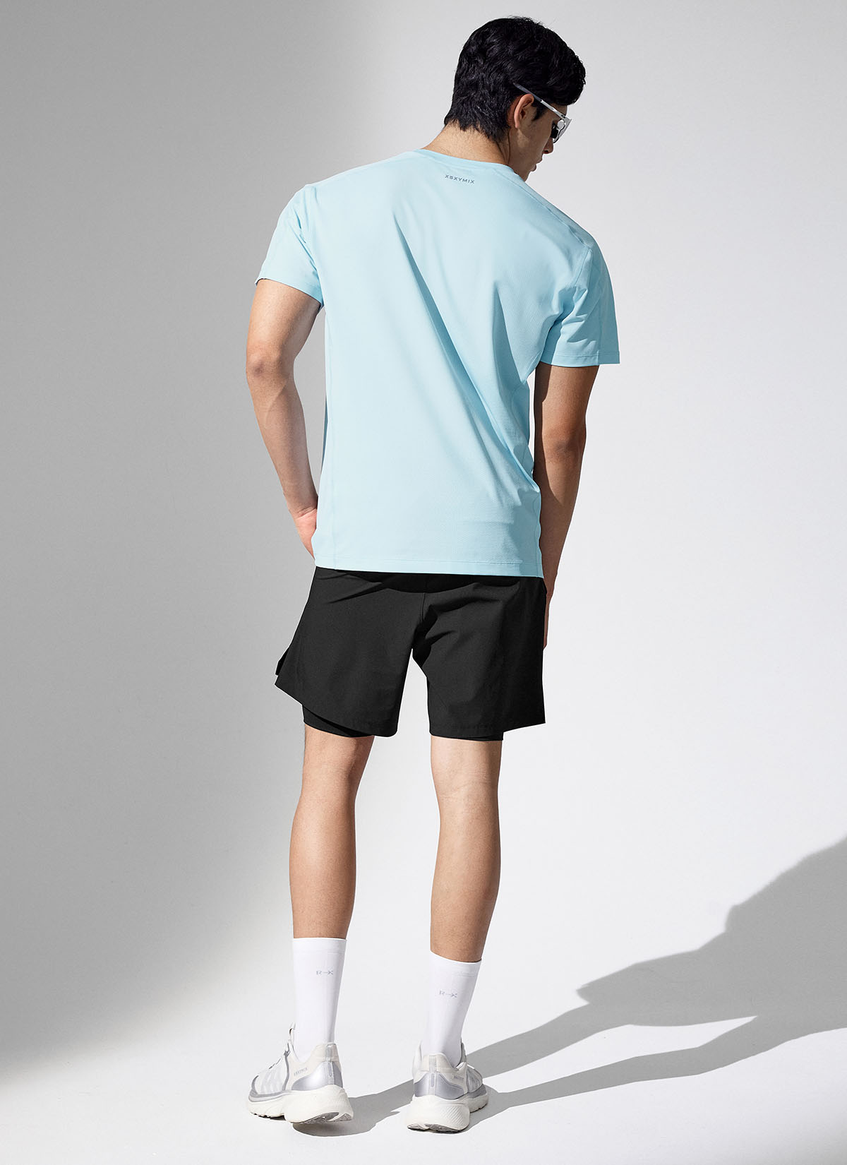 RX Aero Mesh Short Sleeve Men's Running Shirt - Lightweight Breathable Athletic Top for Jogging, Gym & Outdoor Sports
