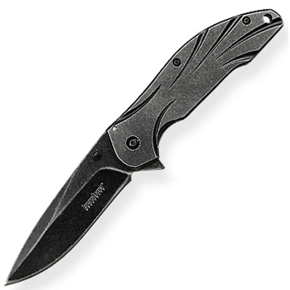 Kershaw 1327 Blackwash Folding Knife - 3.5