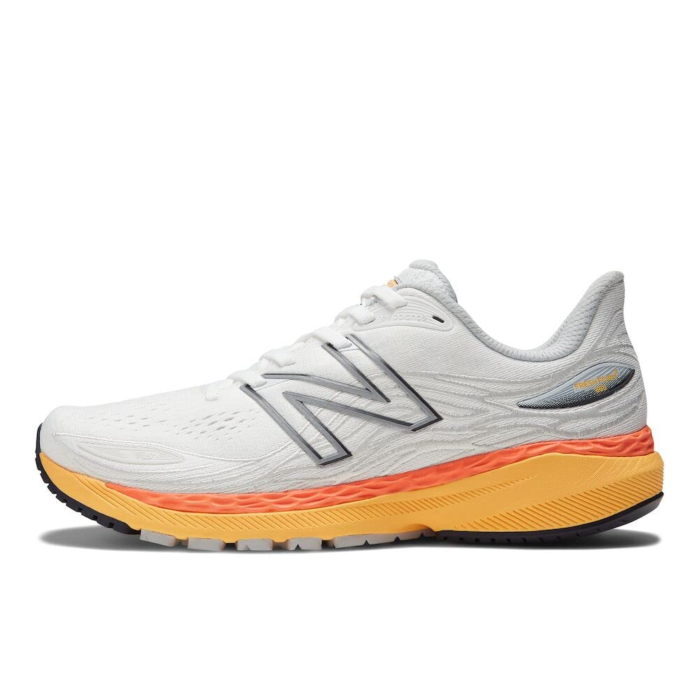 New Balance Men's Fresh Foam X 860 V12 Running Shoes - Lightweight Cushioned Support for Road Running, Jogging & Gym Workouts - Best Stability Sneakers for Flat Feet & Overpronation