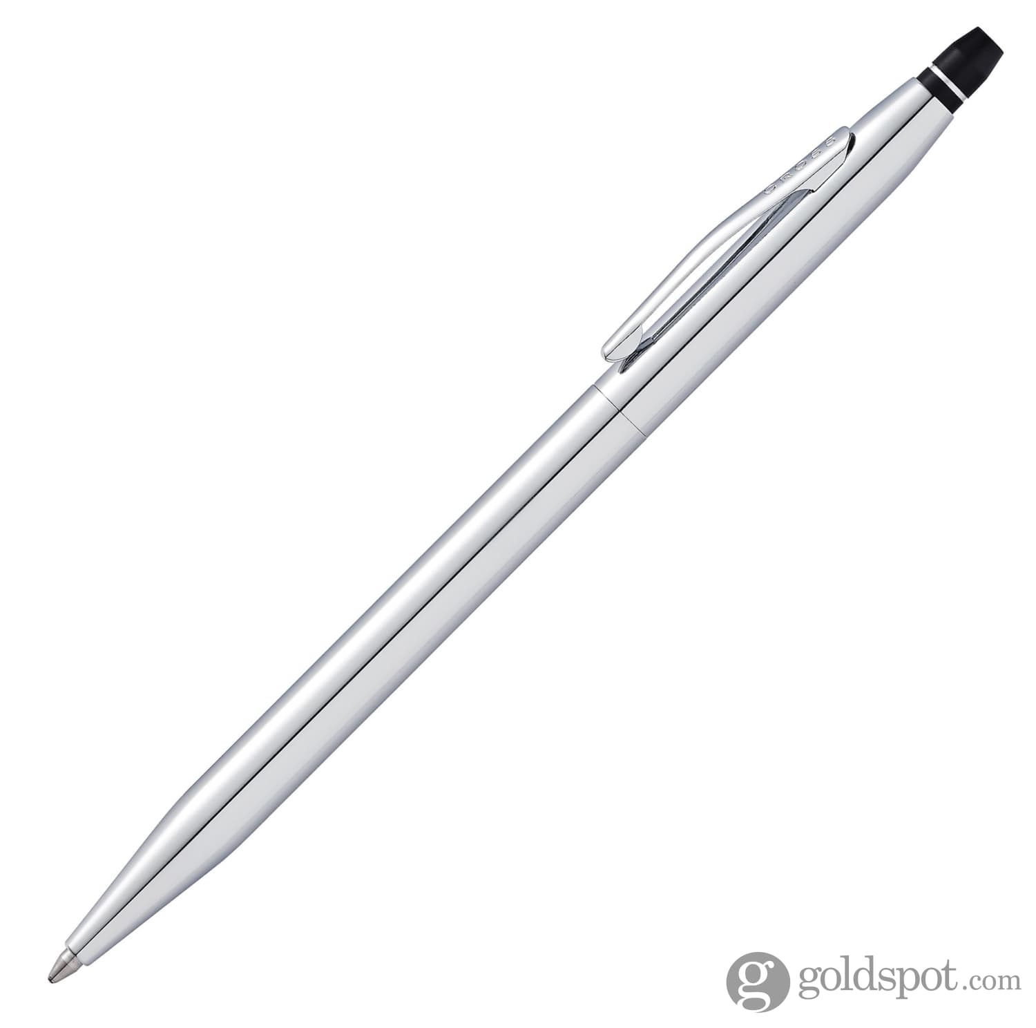 Premium Cross Click Ballpoint Pen - Chrome Finish for Smooth Writing | Ideal for Office, School & Gifts