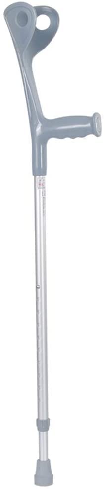 Adjustable Forearm Crutches - Lightweight Arm Cuff Crutch with Comfortable Wrist Support & Non-Slip Rubber Tips - Ideal for Mobility Assistance, Injury Recovery, and Elderly Support