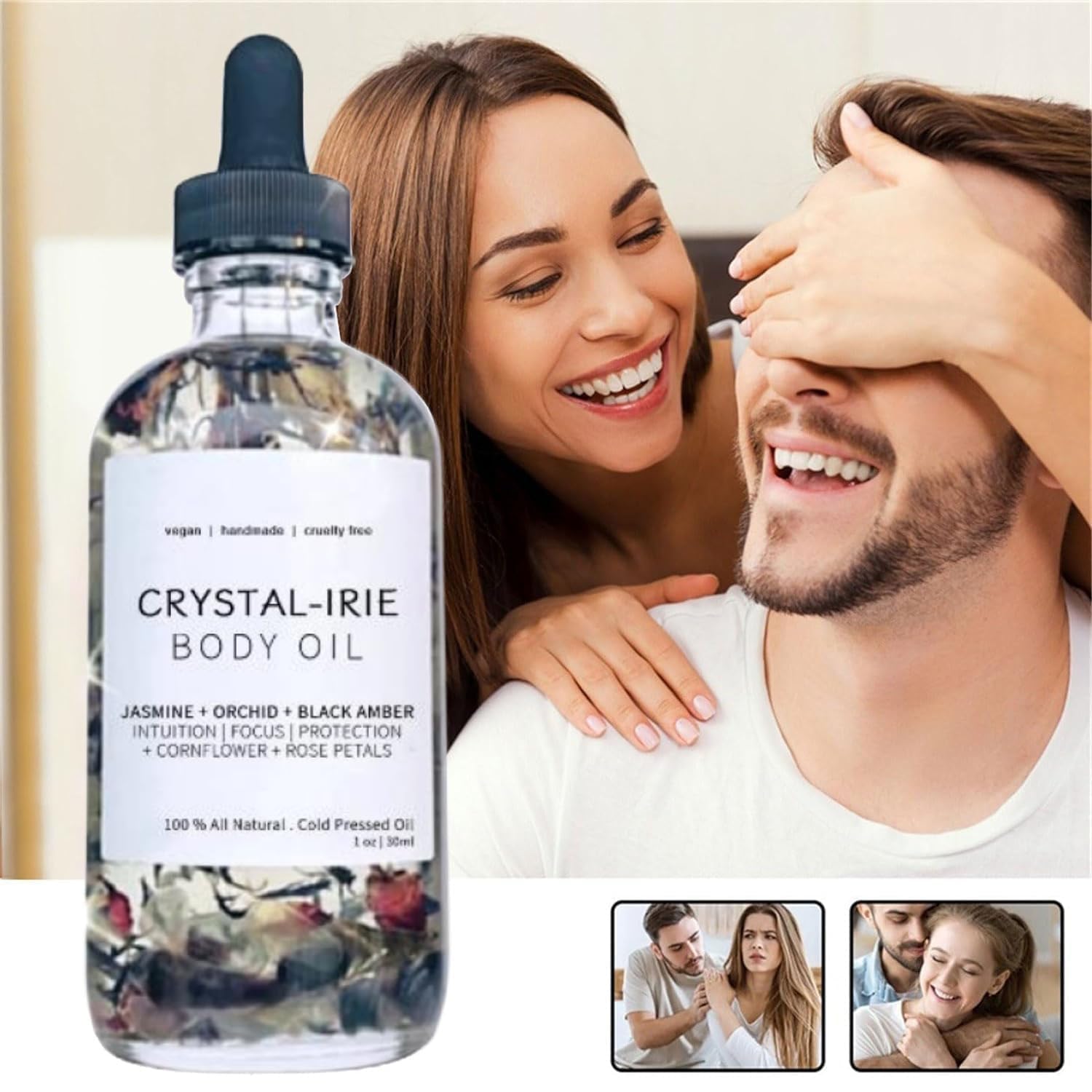 Pheromone Body Oil for Women - Long Lasting Perfume with Irresistible Fragrance | Attract & Seduce | Date Night, Romantic Occasions & Confidence Boost