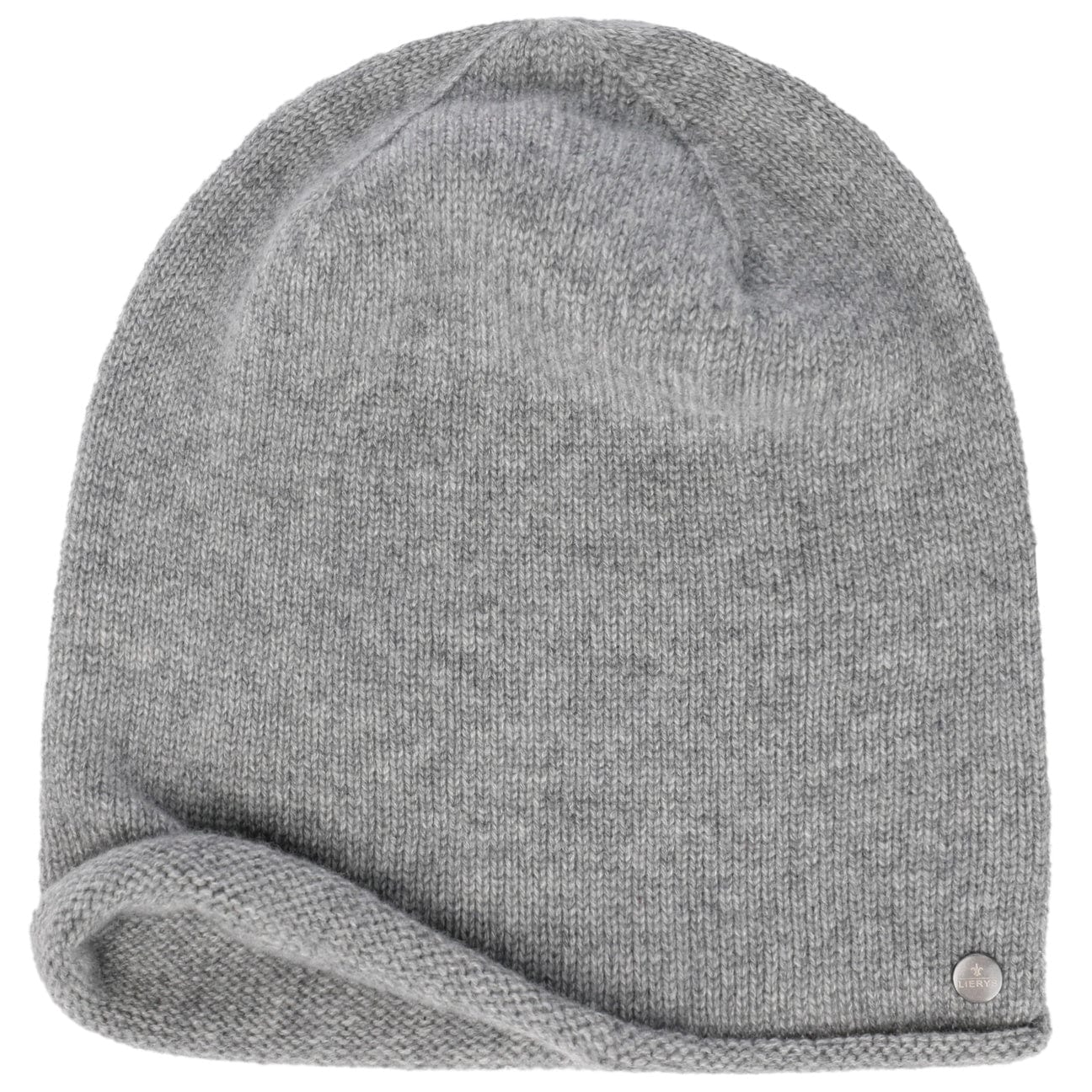 Lierys Soft Cashmere Beanie with Rolled Edge - Winter Warm Knit Hat for Women & Men - Perfect for Skiing, Hiking and Cold Weather Fashion