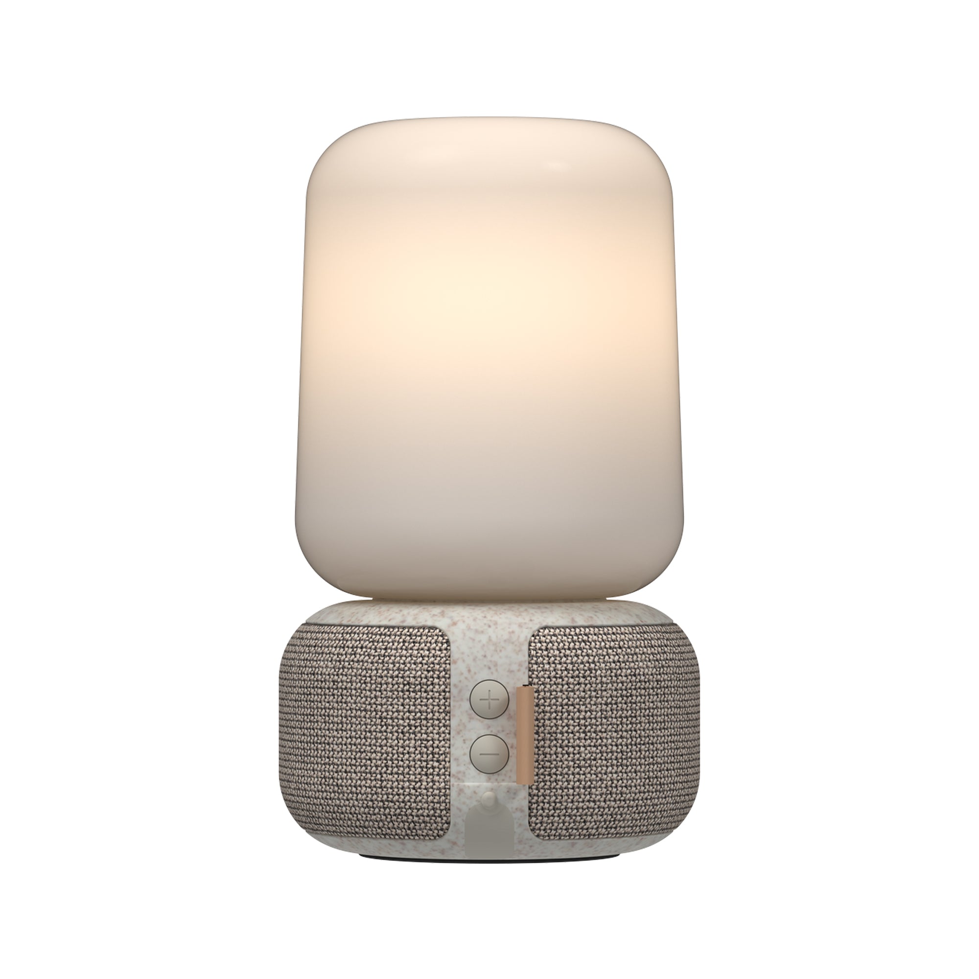 Kreafunk Aloomi Bluetooth Speaker with LED Lamp - Portable Wireless Speaker & Ambient Light for Home, Office, and Outdoor Use