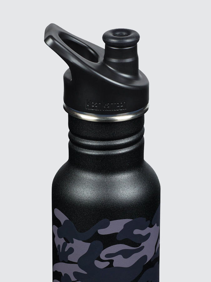 Klean Kanteen Classic Stainless Steel Water Bottle 18oz (532ml) - BPA Free, Leak Proof, Eco Friendly Reusable Bottle for Hiking, Gym, Office & Outdoor Activities