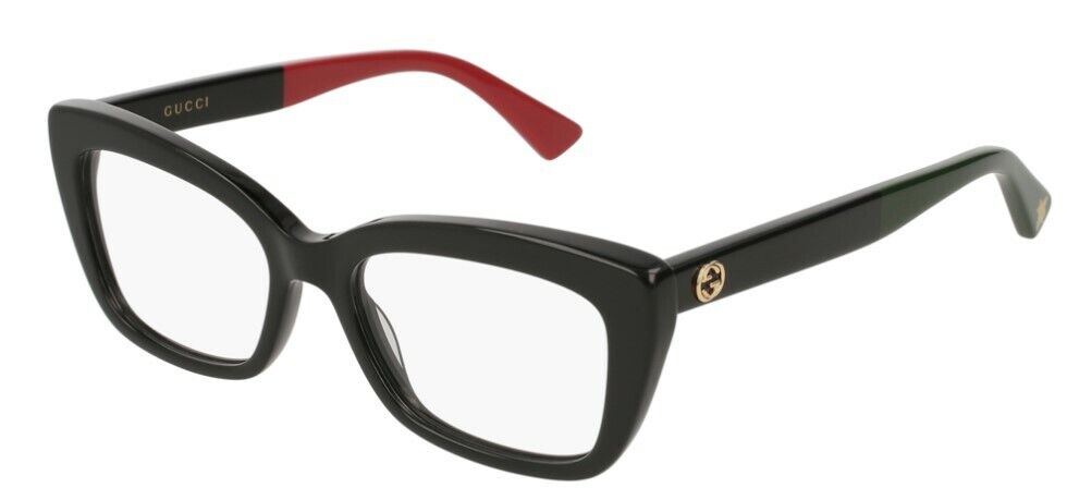 Gucci GG 0165ON 003 Black Cat Eye Sunglasses for Women - Stylish UV Protection Shades for Fashion, Driving & Outdoor Activities
