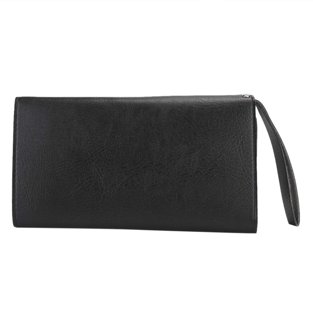Professional Salon Storage Bag - Durable Scissors & Grooming Tools Organizer for Stylists | Soft Household Toiletry Pouch (Black) | Perfect for Salon, Home & Travel Use