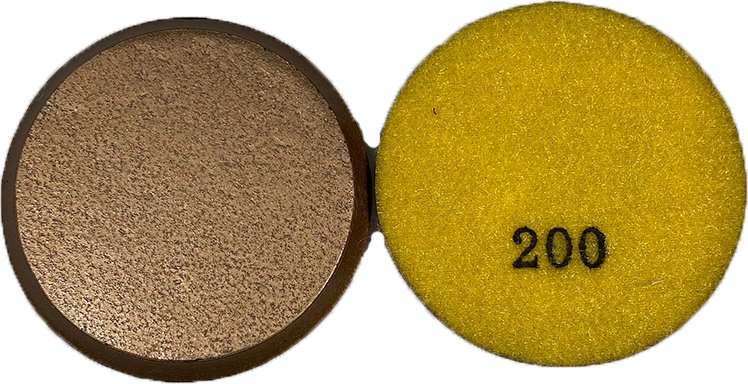 3 Inch Implanted Diamond Polishing Pad - Professional Grade for Stone, Granite & Marble - Perfect for Countertops, Floors & DIY Projects