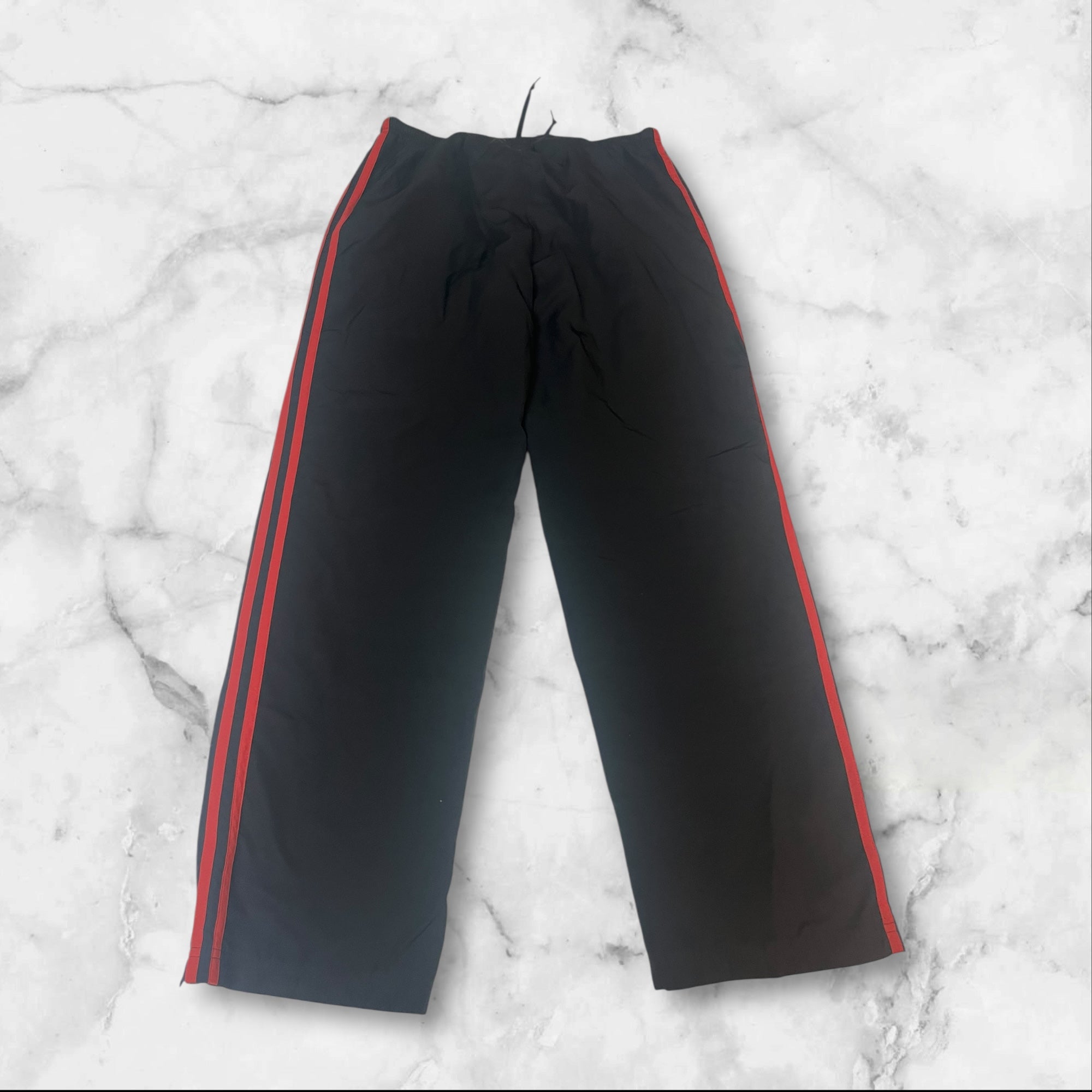 Vintage Adidas Trackpants Men's Athletic Joggers - Medium Fits Small (Style 2221) | Retro Sportswear for Casual Wear, Gym & Street Fashion