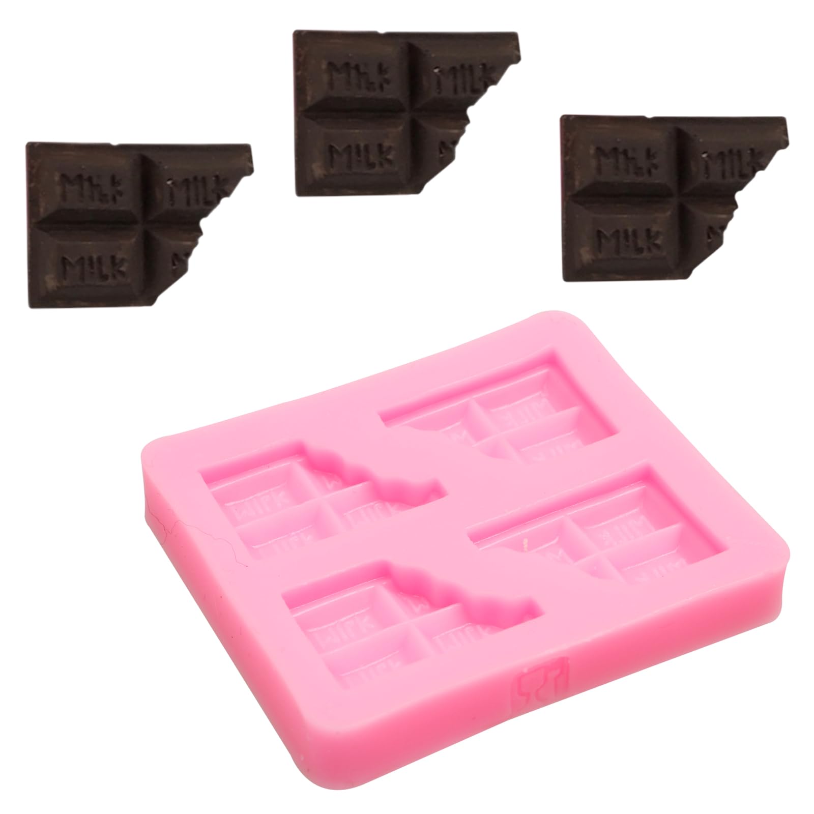 6-Piece Silicone Ice Cream Cone Molds for Chocolate, Fondant, Polymer Clay - DIY Candy, Cupcake Toppers & Cake Decorations - Perfect for Baking, Candy Making, and Crafting Projects