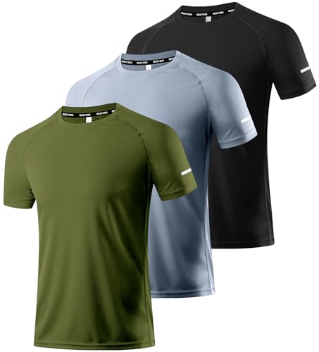 3 Pack-black/Gray/Green