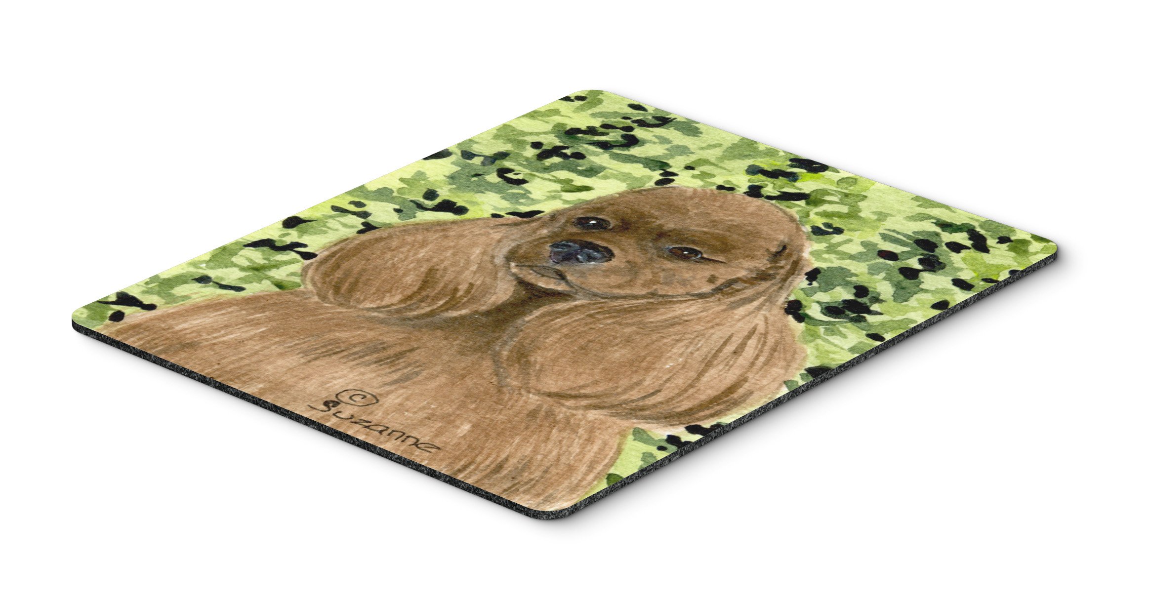 Caroline's Treasures SS8809MP Cocker Spaniel Mouse Pad, Hot Pad & Trivet Set - Large Multicolor Dog Lover Gift for Office Desk, Kitchen & Home Decor