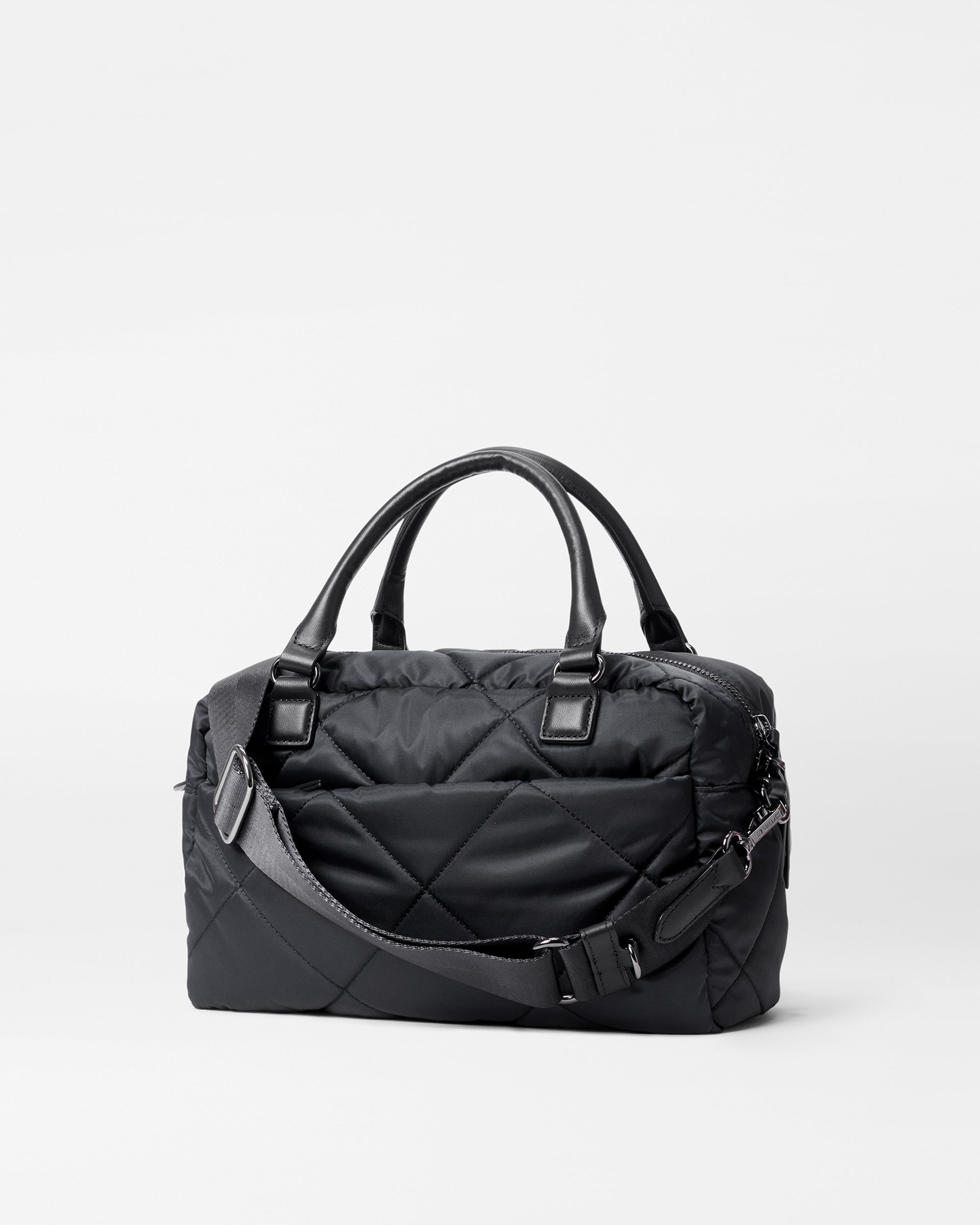 Black Madison Satchel Bag for Women - Stylish Leather Shoulder Purse for Work, Travel & Everyday Use