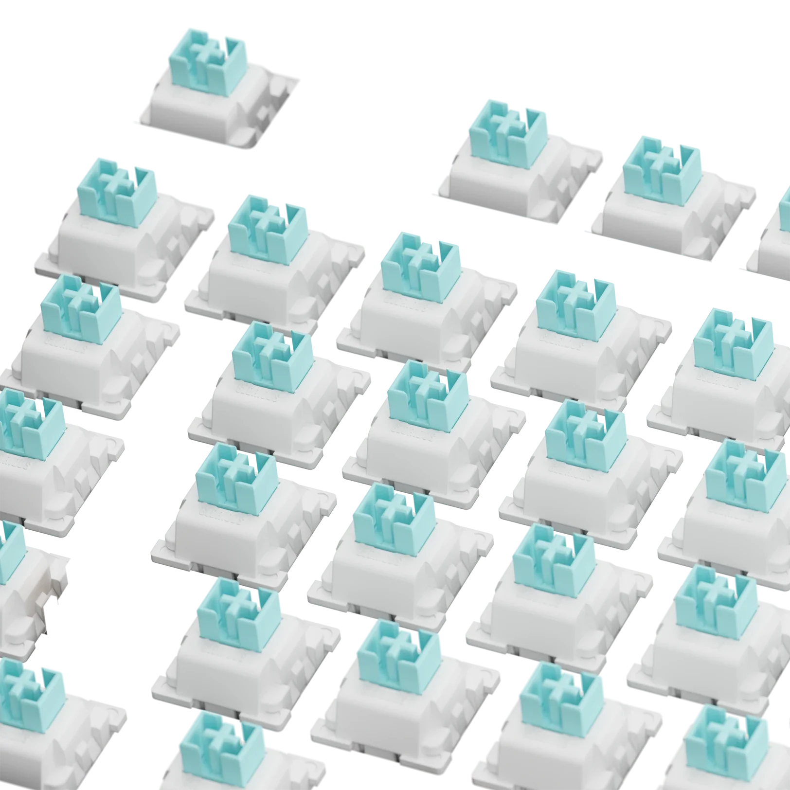Glorious Lynx Standard HE 100 ANSI Mechanical Keyboard Switches - Smooth Linear Switches for Gaming & Typing | Perfect for PC Builds, Custom Keyboards & Esports