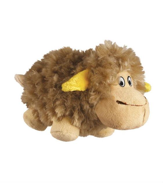 Kong Barnyard Cruncheez Sheep Dog Toy - Durable Chew Toy for Small & Medium Dogs - Perfect for Indoor Play & Outdoor Fetch Games