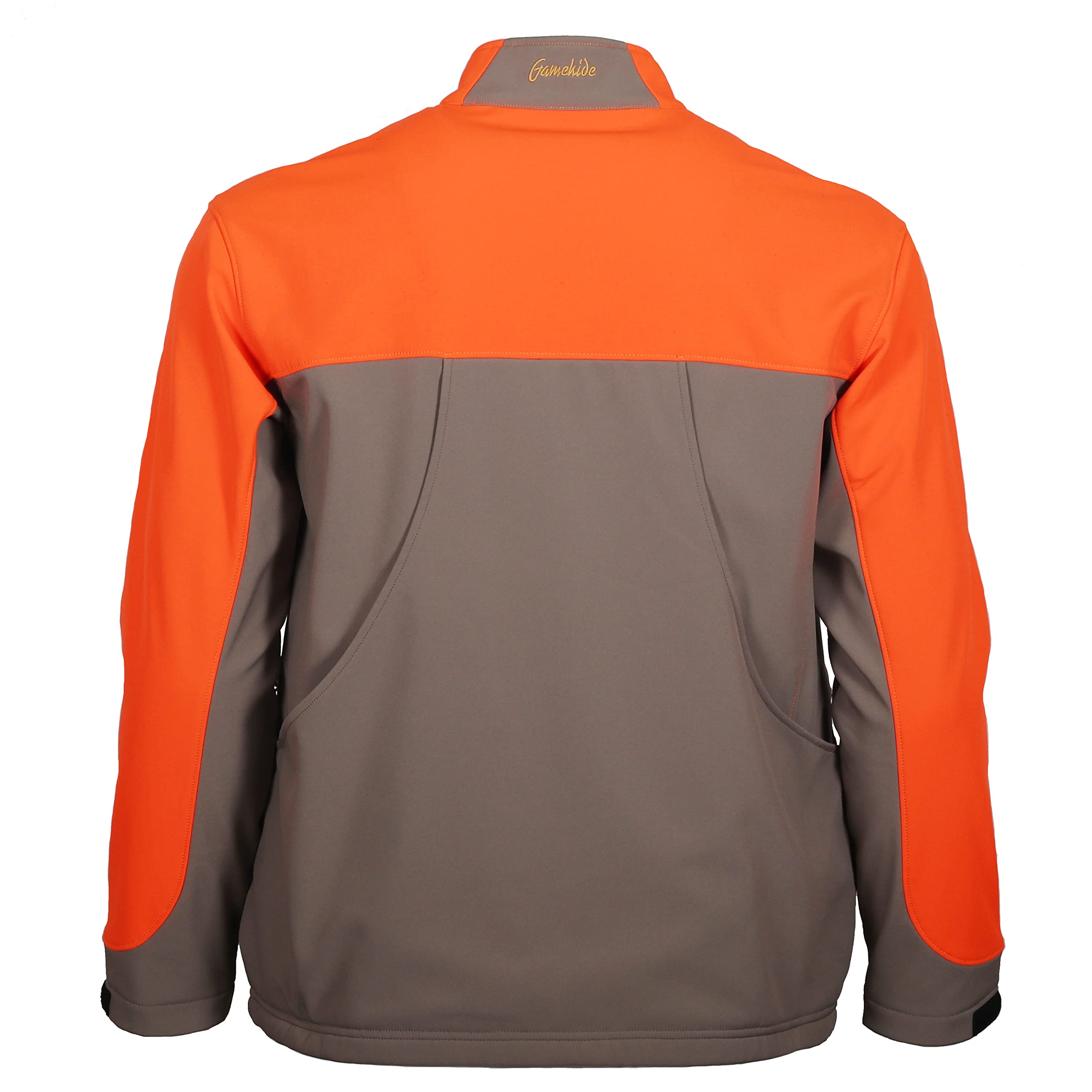 Gamehide Fenceline Windproof Upland Hunting Jacket with Game Bag - Water-Resistant Pheasant Hunting Coat for Men | Ideal for Field Hunting, Bird Shooting & Outdoor Adventures