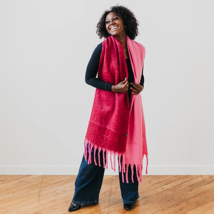Easy Like Monday Morning Scarf - Soft & Stylish Women's Fashion Accessory for Work, Travel & Everyday Wear