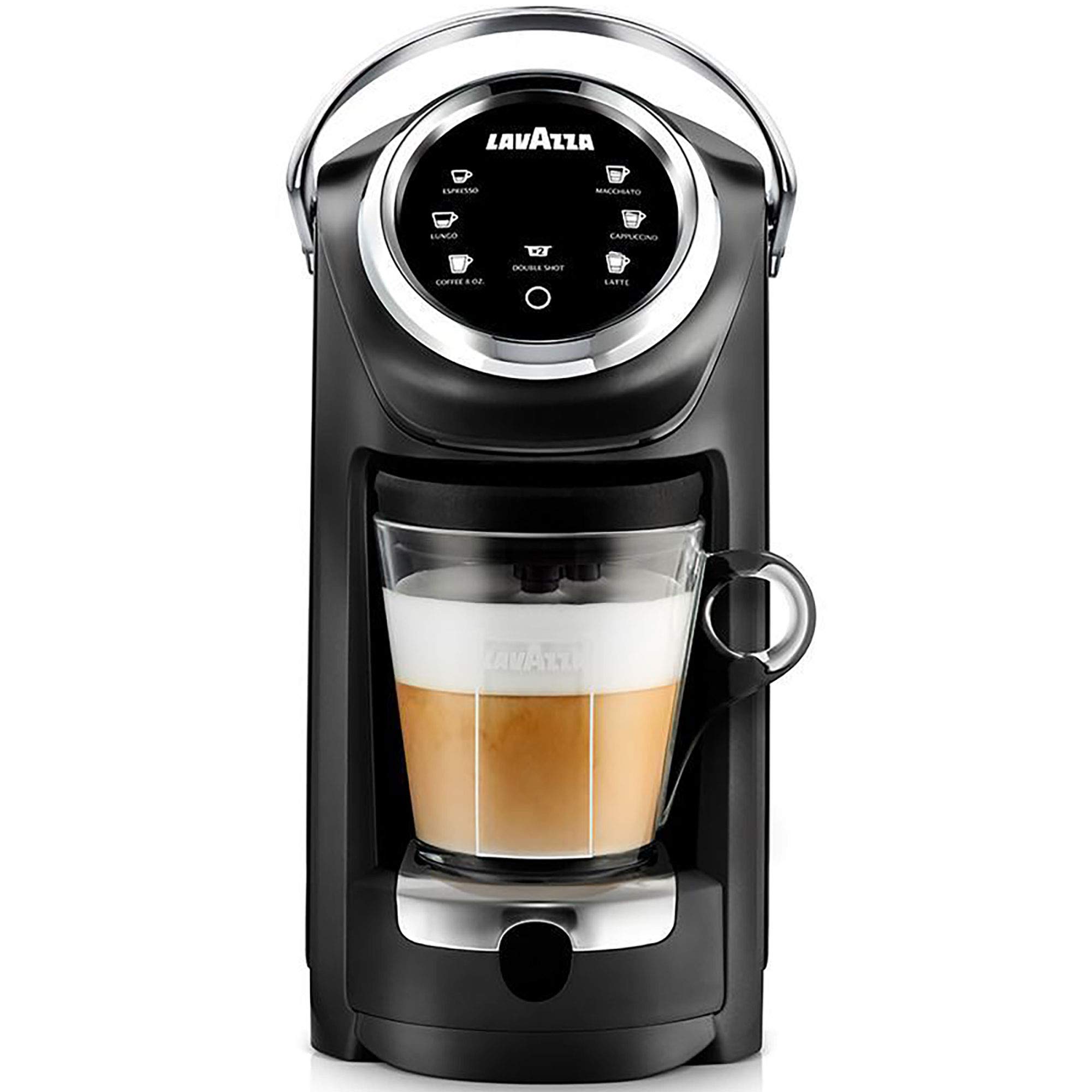 Lavazza Expert Coffee Classy Plus LB 400 Single Serve Espresso & Coffee Maker with Built-in Milk Frother - Perfect for Home & Office Use