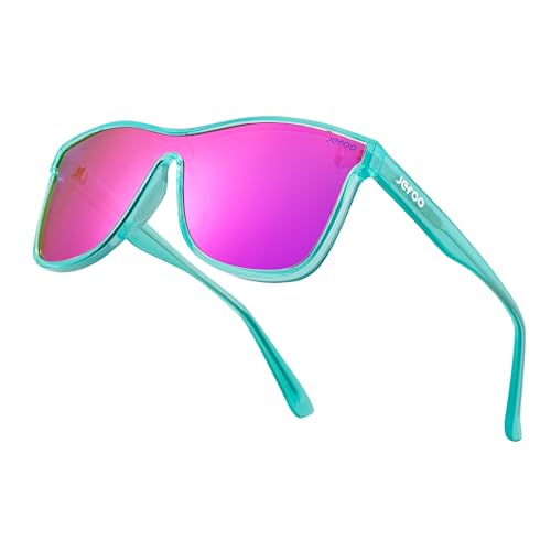 Mint Green Frame / Pink Purple Revo Lens