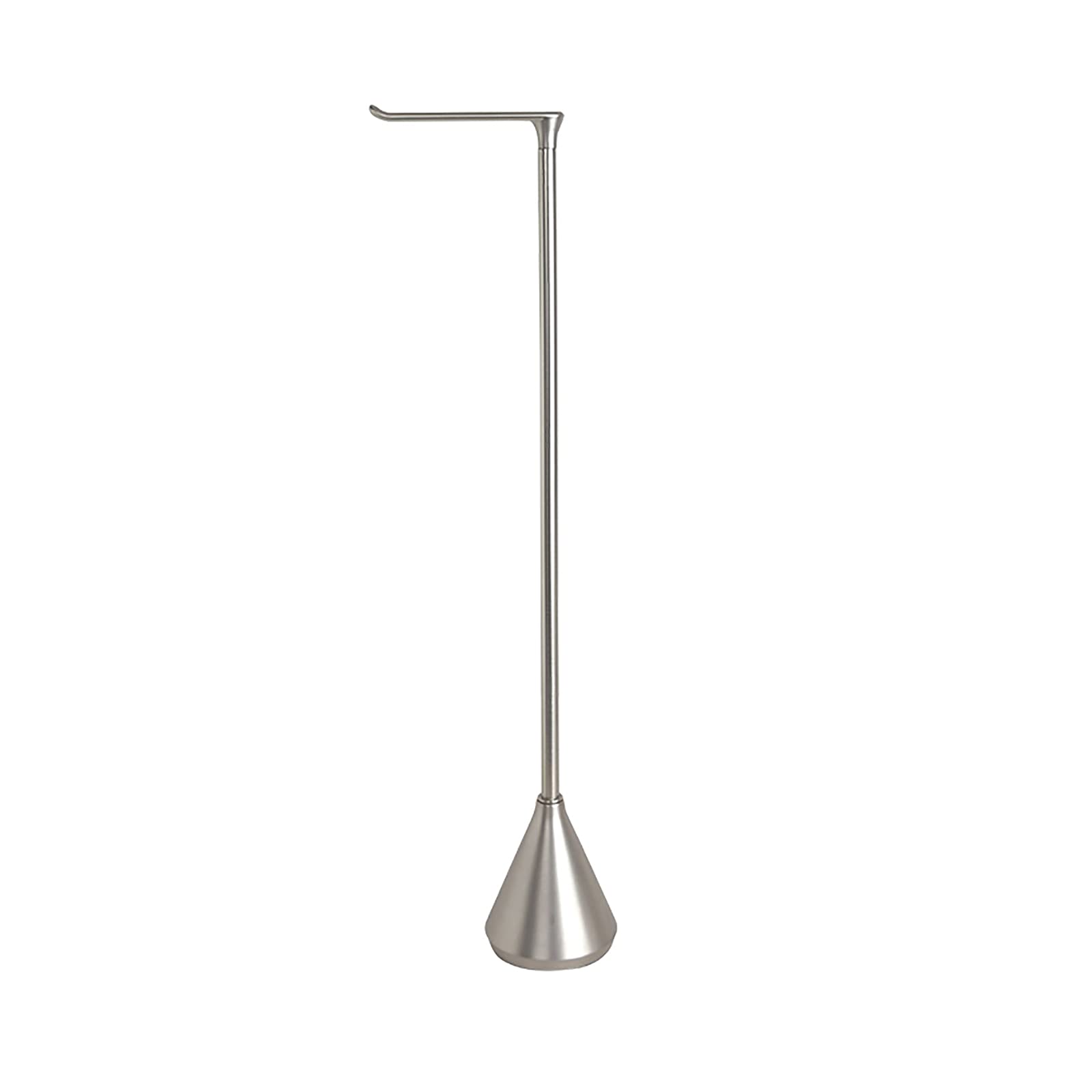 Stainless Steel Free Standing Toilet Paper Holder Stand - 27.34.34.3 Inches Bathroom Tissue Dispenser with Heavy Base (3.3 lbs) for Home, Office, or RV Use