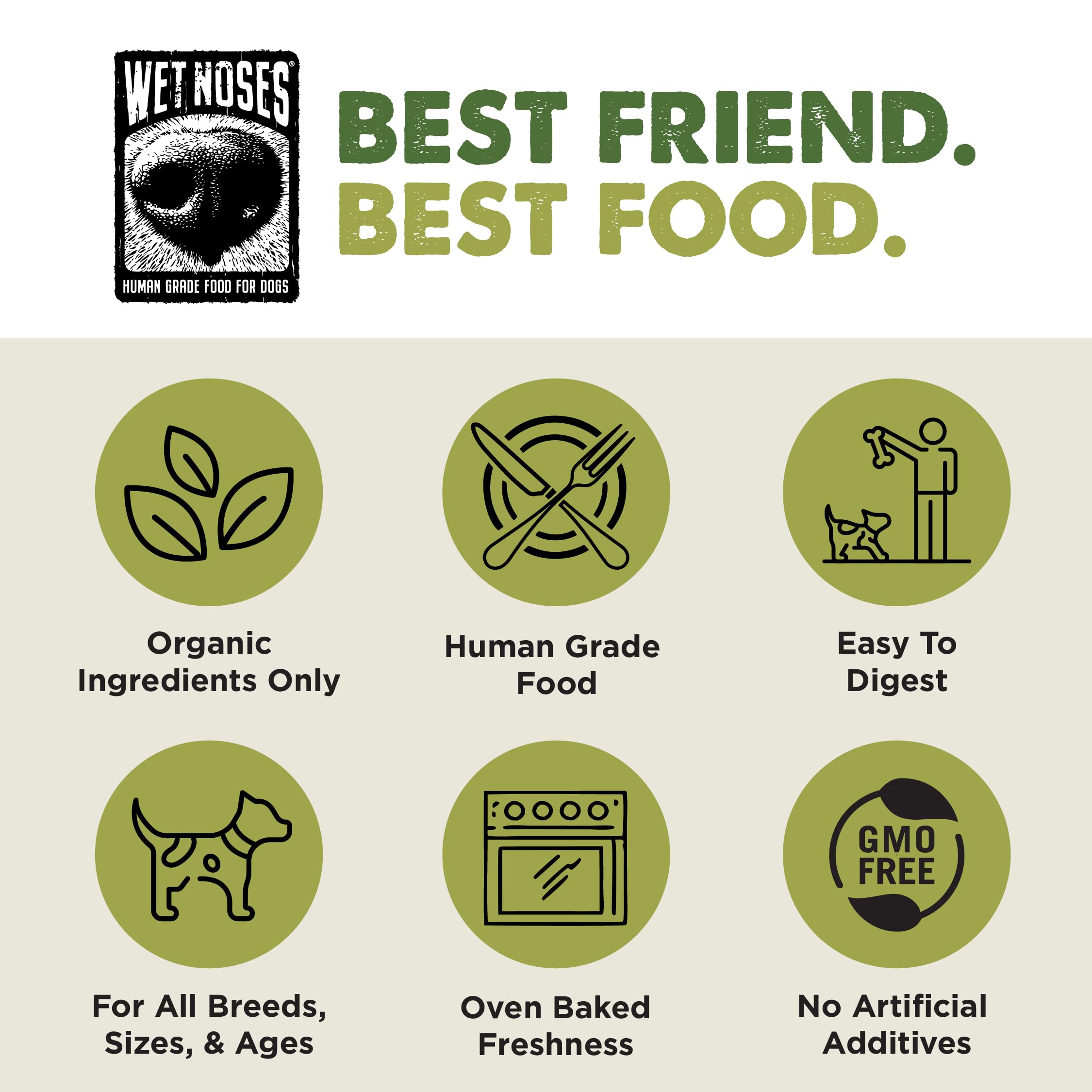 Premium Organic Crunchy Dog Treats - All-Natural Puppy & Senior Dog Snacks - Grain-Free Peanut Butter & Banana Flavor - 100% Human-Grade Ingredients - Suitable for All Dog Sizes & Breeds (5 Lb) - Perfect for Training Rewards, Dental Health & Everyday Treats