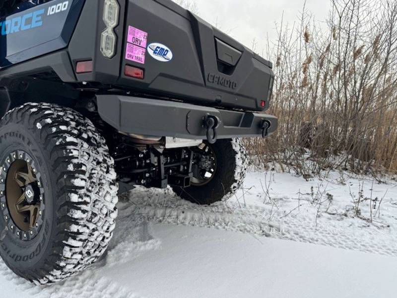 CFMOTO UForce 1000 Rear Bumper - Heavy Duty Steel Replacement Part for 14890 EMP - Perfect for Off-Roading, Hunting & Farm Work