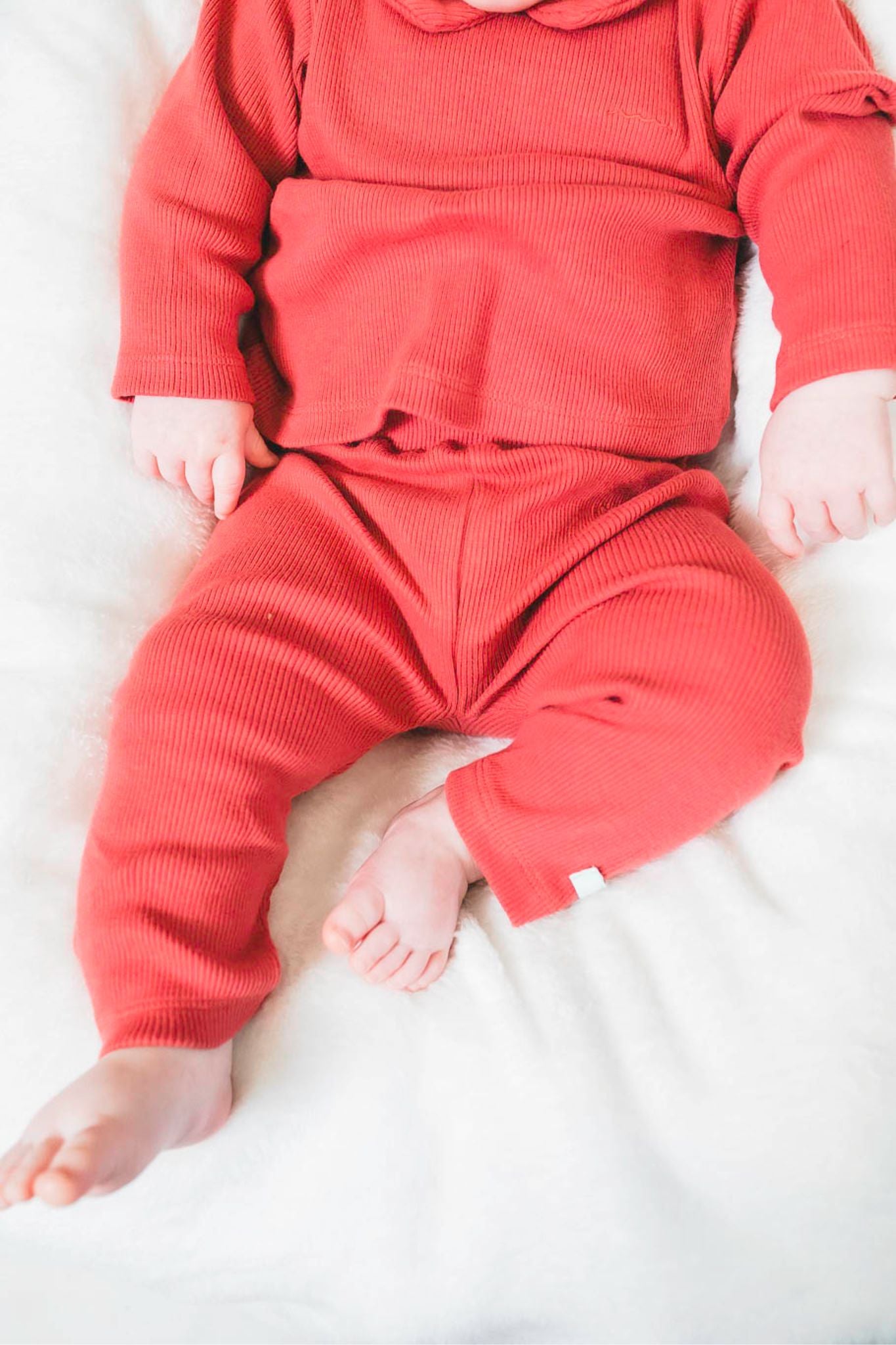 Pink Derby Rib Leggings for Baby Girls - Soft & Stretchy Toddler Leggings for Playtime, Outfits & Everyday Comfort