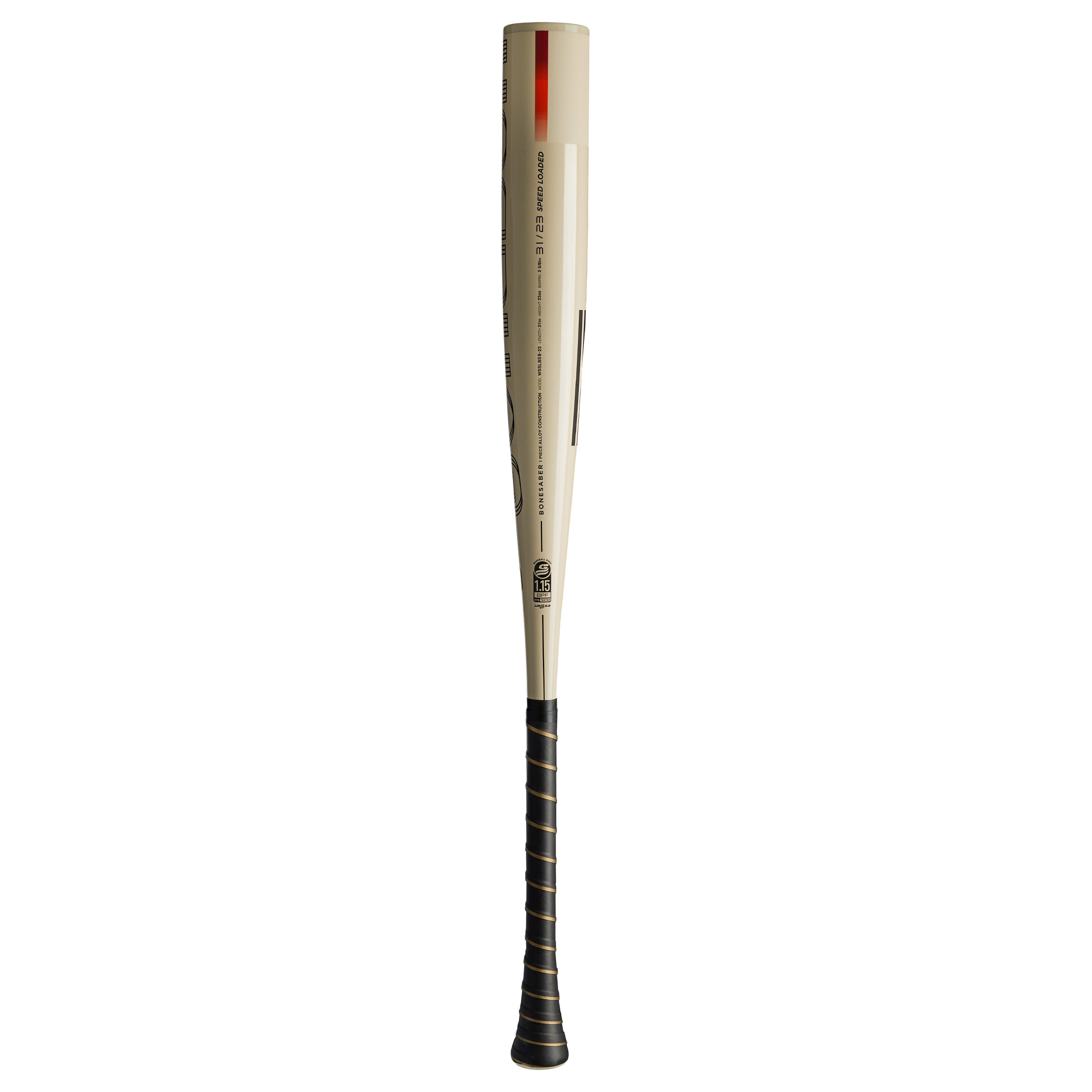 Warstic 2023 Bonesaber USSSA Baseball Bat -8 Drop Weight | High Performance Youth & Adult Baseball Bat for Power Hitting | Perfect for Games, Practice & Training