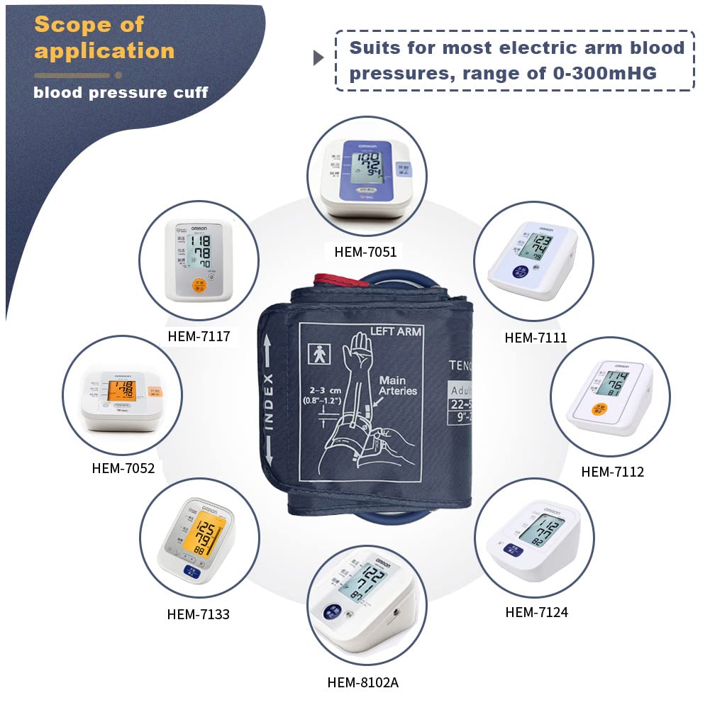 TENQUAN Extra Large Blood Pressure Cuff 9