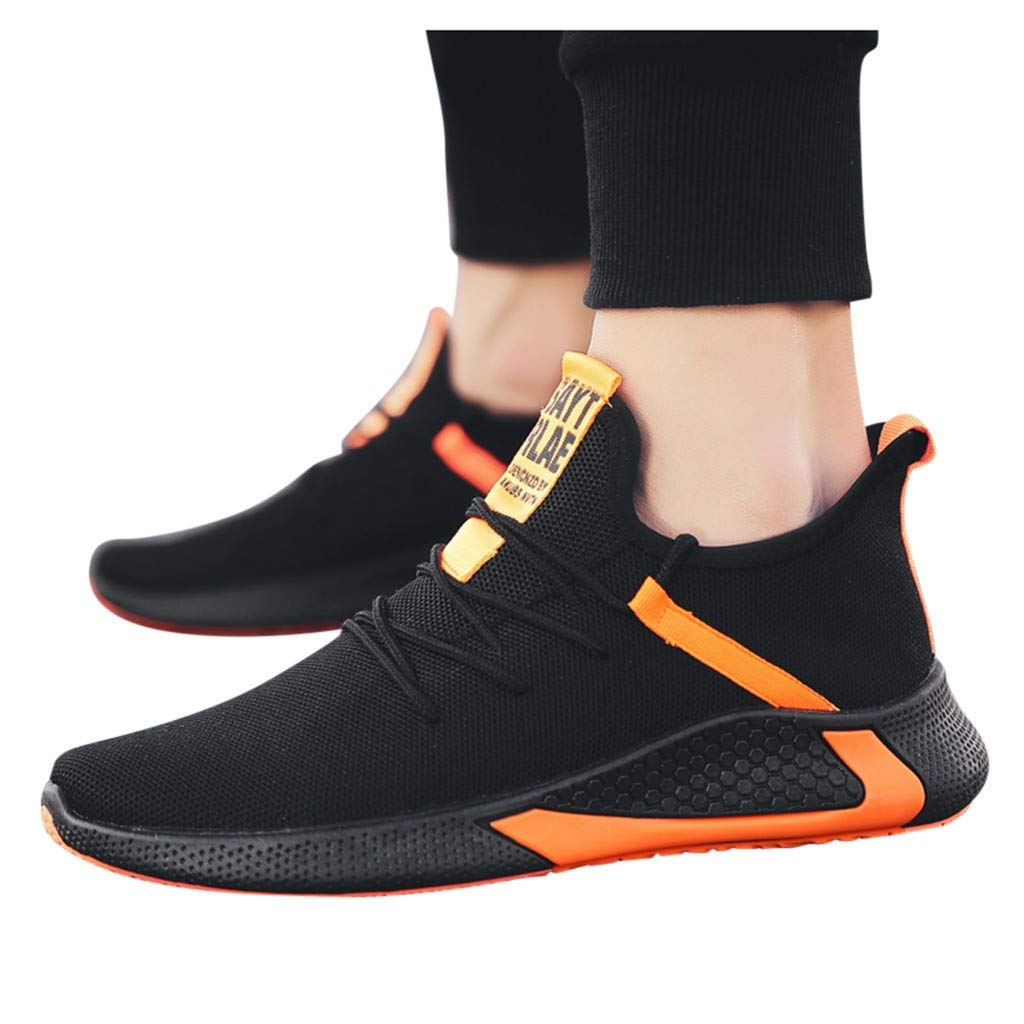**Men's Running & Walking Shoes - Lightweight Trail Sneakers with Non-Slip Mesh & High Elasticity for Athletic Sports & Casual Wear - Perfect for Jogging, Hiking, Gym Workouts & Everyday Comfort**