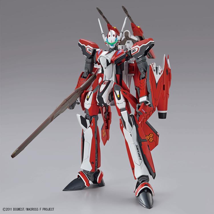 Bandai Macross Frontier HG 1/100 YF-29 Durandal Valkyrie Model Kit (Alto Saotome Custom) - Perfect for Anime Collectors & Sci-Fi Model Builders